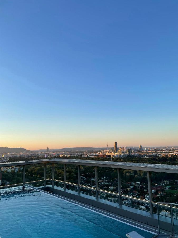 Boutique Studio With Terrace And Pool فيينا المظهر الخارجي الصورة